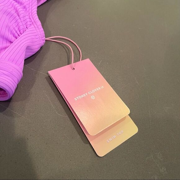 Stoney Clover Lane x Target Ribbed Bralette Bikini Top - Picture 5 of 5